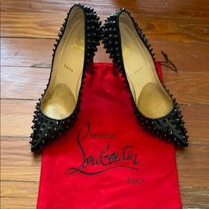 Christian Louboutin 120mm spiked heels